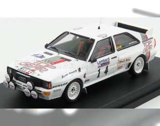 AUDI Quattro №14 Rally Rac Lombard (1984) M.Wilson - N.Harris, White