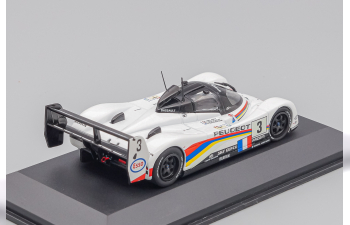 PEUGEOT 905 EV1 G.Brabham-C.Bouchut-E.Helary #3 winner Le Mans (1993), white