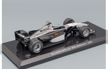 McLAREN F1 Mercedes Mp4/14 №1 World Champion Season (1999) Mika Hakkinen - Blister Box, Black Silver