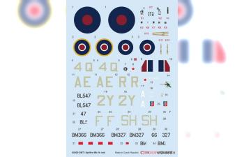 Сборная модель Spitfire Mk.Vb Overlord - The Weekend Edition