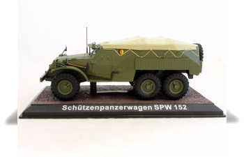 SPW 152 Schutzenpanzerwagen (БТР-152), серия NVA-Fahrzeuge от Atlas Verlag, хаки