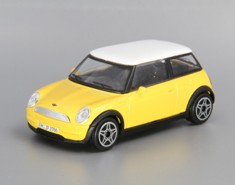 MINI Cooper, yellow / white