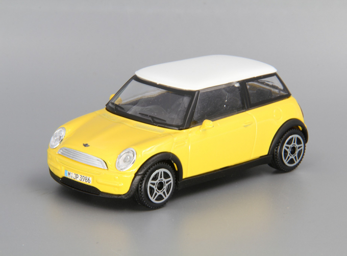 MINI Cooper, yellow / white