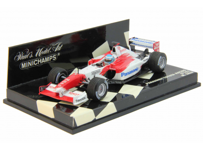 TOYOTA Racing TF102 Panasonic M. Salo, white / red