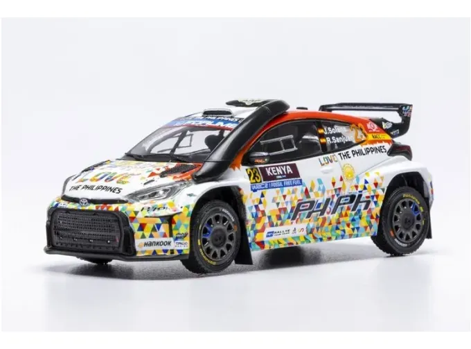 TOYOTA YARIS GR RALLY2 Hybrid Team PH-PH №23 Rally Kenya Safari (2025) Jan Solans - Rodrigo Sanjuan De Eusebio 