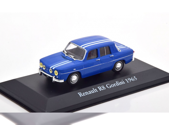 RENAULT R8 Gordini (1965), blue/white