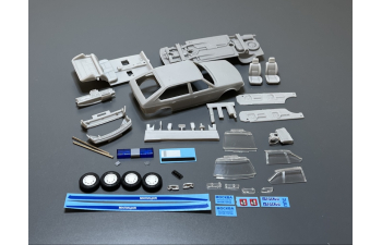 Сборная модель (КИТ) Москвич 2141 Святогор милиция ОВД Китай город