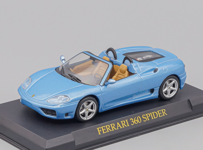 FERRARI 360 Spider, Ferrari Collection 24, blue