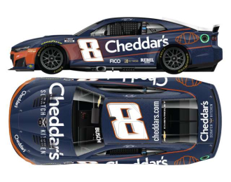 Chevrolet #8 Kyle Busch *Cheddar`s*, blue/white/red 2026