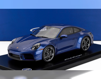 PORSCHE 911 992-2 Carrera T Coupe (2024) - Con Vetrina - With Showcase, Blue