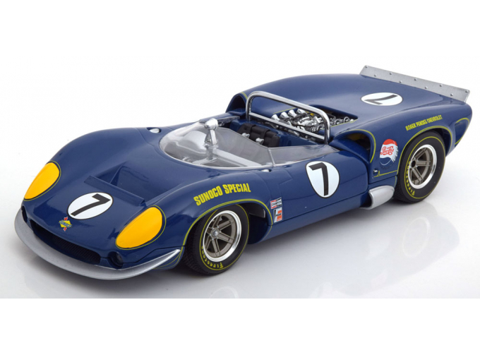 LOLA T70 MK III Spyder No 7 Can-Am, Donohue (1966), Sunoco