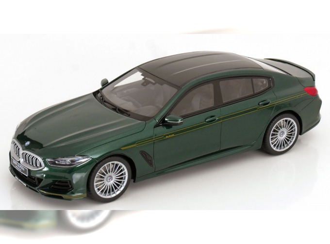 BMW Alpina B8 Gran Coupe (2023), green metallic