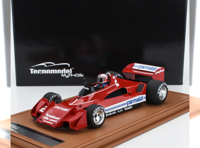 ALFA ROMEO F1 Brabham Bt45c N 2 Brazilian Gp (with Pilot Figure) (1978) John Watson, Red