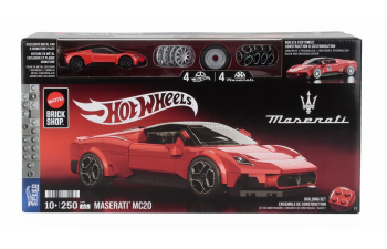 Сборная модель MASERATI Mc20 2022 250 Pcs + MASERATI Mc20 1/64 Scale, Red