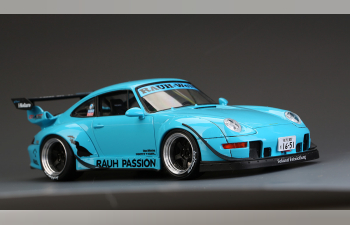 Конверсионный набор RWB Porsche 993 Widebody Kit для моделей Ver."Rauh Passion" (Resin+PE+Decals+Metal parts)