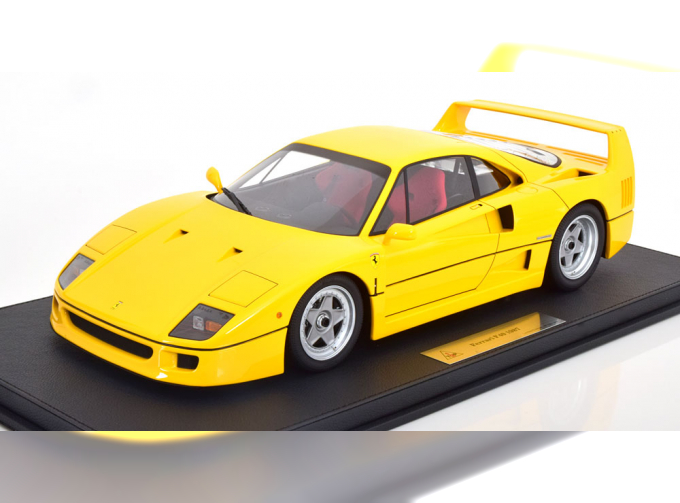 FERRARI F40 High End Resin Model (1987), yellow