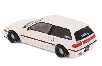 HONDA Civic (EF) kaido Street V1 (1987), white
