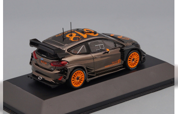 FORD Fiesta WRC "Year of the Dog" Nurnberg Toy Fair 2018, black / orange