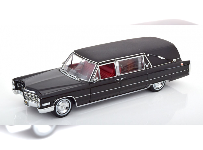 CADILLAC Landau hearse (1966), black