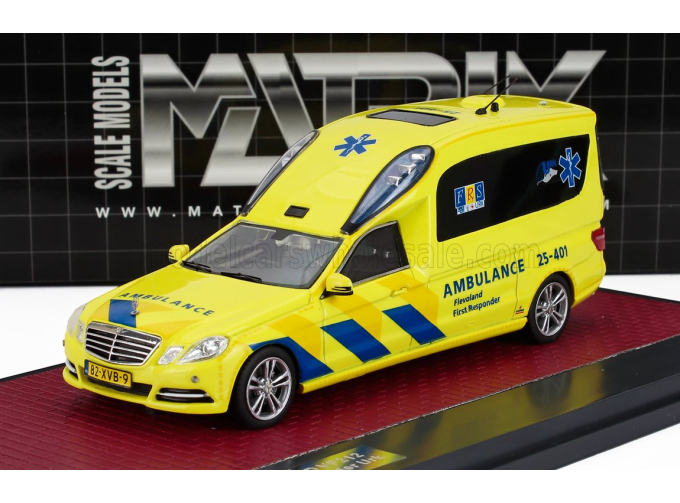 MERCEDES-BENZ E-class E250d Estate (vf212) Sw Station Wagon Ambulance (2010), Yellow