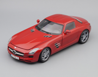 MERCEDES-BENZ SLS AMG 2010, red