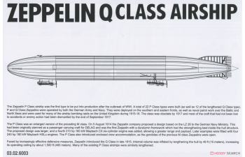 Сборная модель Zeppelin Q Class Airship