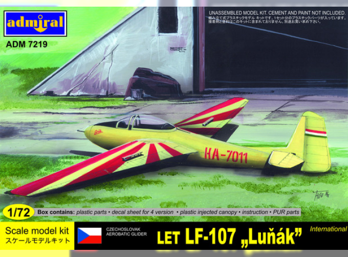 Сборная модель LET LF-107 "Lunak" International