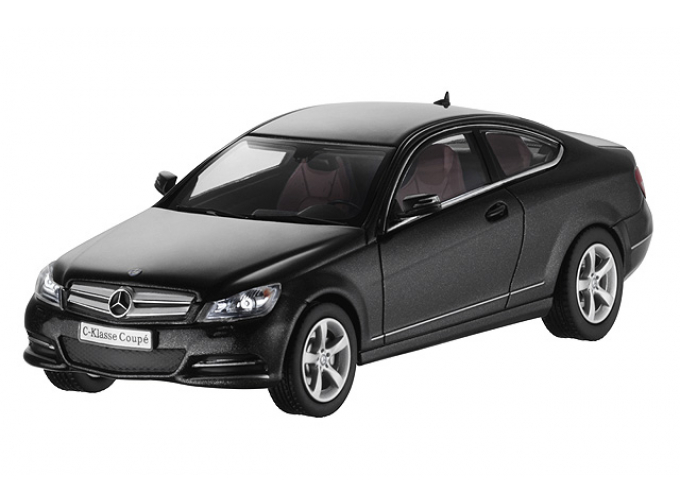 MERCEDES-BENZ C-Class Coupe C204 (2011), black magnetit