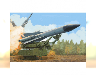 Сборная модель ЗРК Russian 5V28 of 5P72 Launcher SAM-5 Gammon