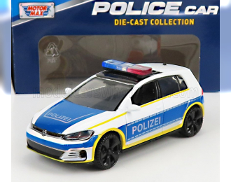 VOLKSWAGEN Golf Vii Gti Police (2014), Blue White Yellow