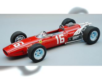 FERRARI F1 246 T81 №16 Monaco Gp (1966) Lorenzo Baldini, Red