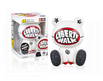 28cm Liberty Walk Kuma 400% Style 02, white/red