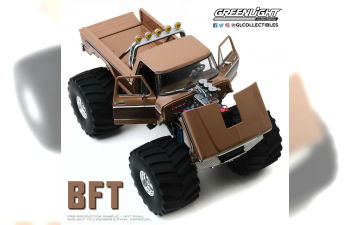 FORD F-350 Monster Truck "BFT" Bigfoot 1978 Brown Metallic (колеса 66 дюймов)