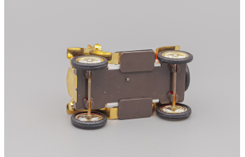 Машинка старинная, красный / белый