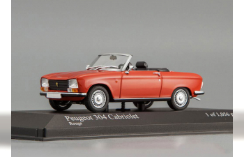 PEUGEOT 304 Cabriolet (1970), red