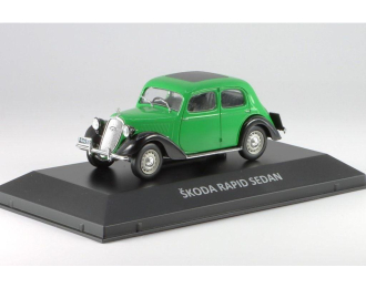 SKODA Rapid 901 sedan (1935), green