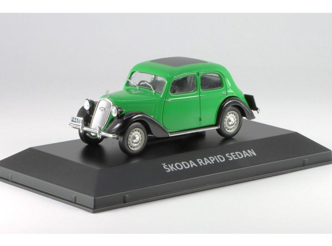 SKODA Rapid 901 sedan (1935), green