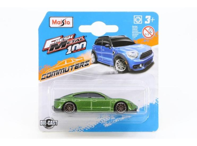 PORSCHE Taycan Turbo S, green