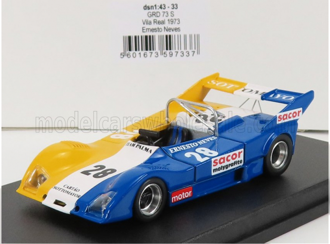 GRD S73 Team Socar №28 Vila Real (1973) E.Neves, Blue White Yellow