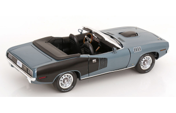 PLYMOUTH Hemi Cuda Convertible Winchester (1971), gray / blue