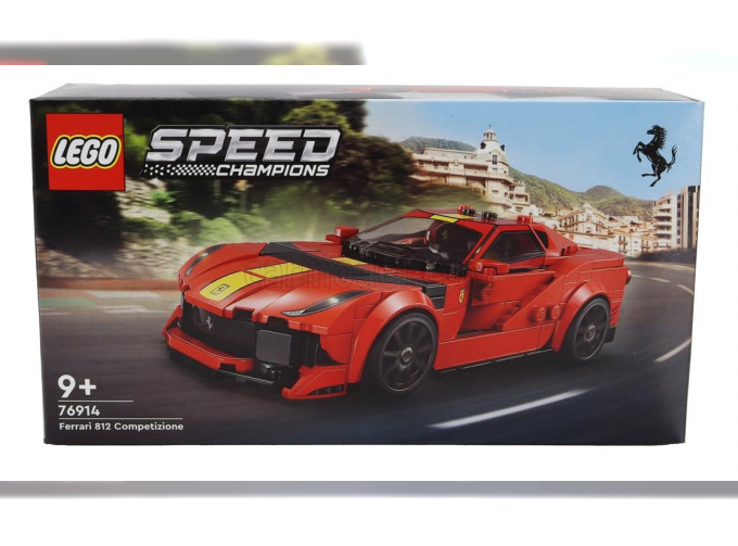 FERRARI Lego - 812 Competizione (2021), Red Yellow