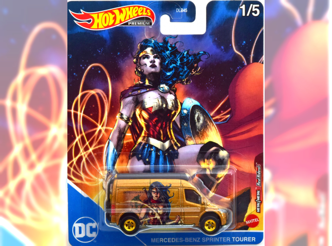 MERCEDES-BENZ Sprinter Wonder Woman DC Superheroes Collection 1 5