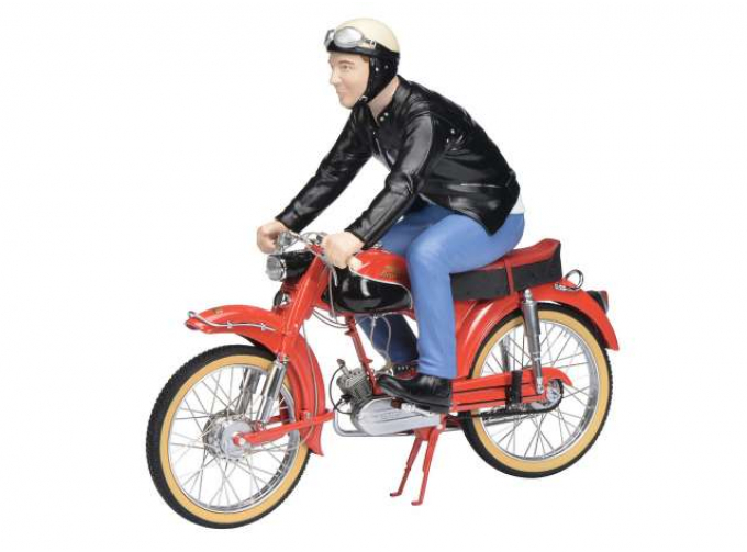 Victoria Avanti with rider figure, red