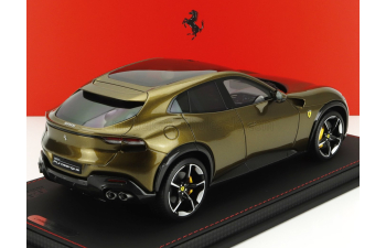 FERRARI Purosangue Suv Panoramic Roof (2022) - Con Vetrina - With Showcase, Verde Volterra - Green Met