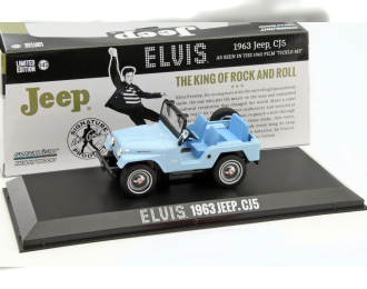 JEEP CJ-5 4х4 Elvis Presley (1954), sierra blue