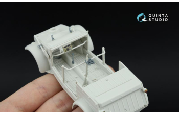 3D Декаль интерьера кабины Kubelwagen Type 82 (Meng VS-016) (с 3D-печатными деталями)