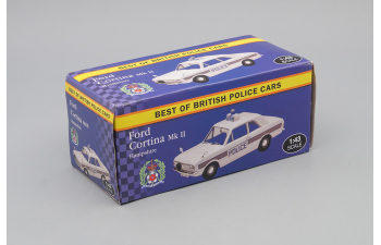 FORD Cortina Mk II Hampshire Police, white