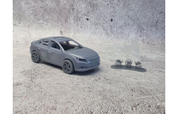 Сборная модель Chevrolet CRUZE ДОРЕСТ