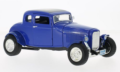 FORD Five Window Coupe (1932), blue