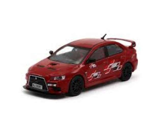 Mitsubishi Evo X Ralliart, red